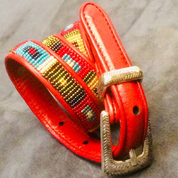 Brighton Beaded Western Native American Belt